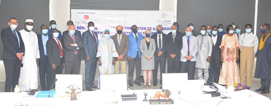 13 Cours suprêmes judiciaires francophones ont participé au séminaire régional de l'AHJUCAF à Dakar