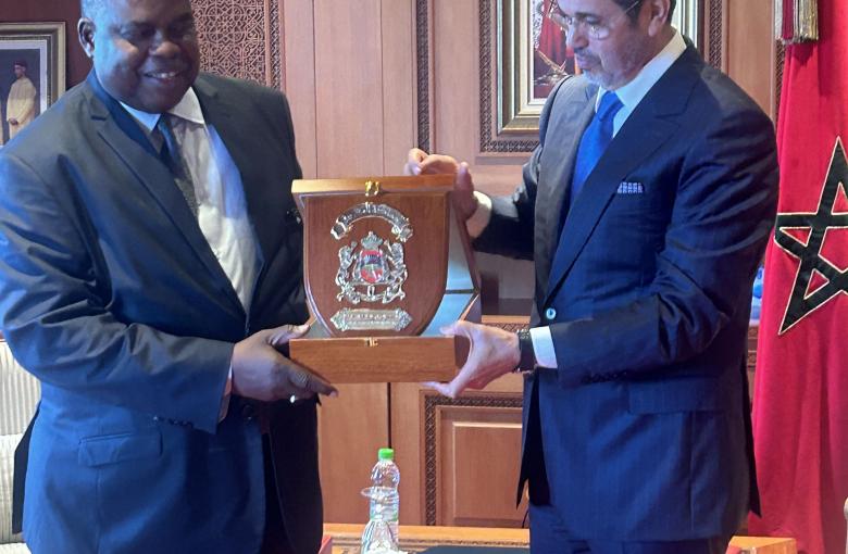 Le Premier président de la Cour suprême Mahamadou Mansour Mbaye